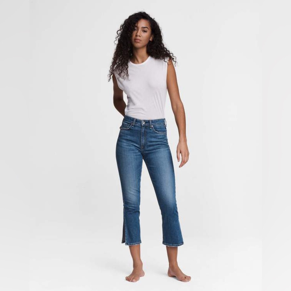 Rag & Bone Nina High Rise Flare Jeans